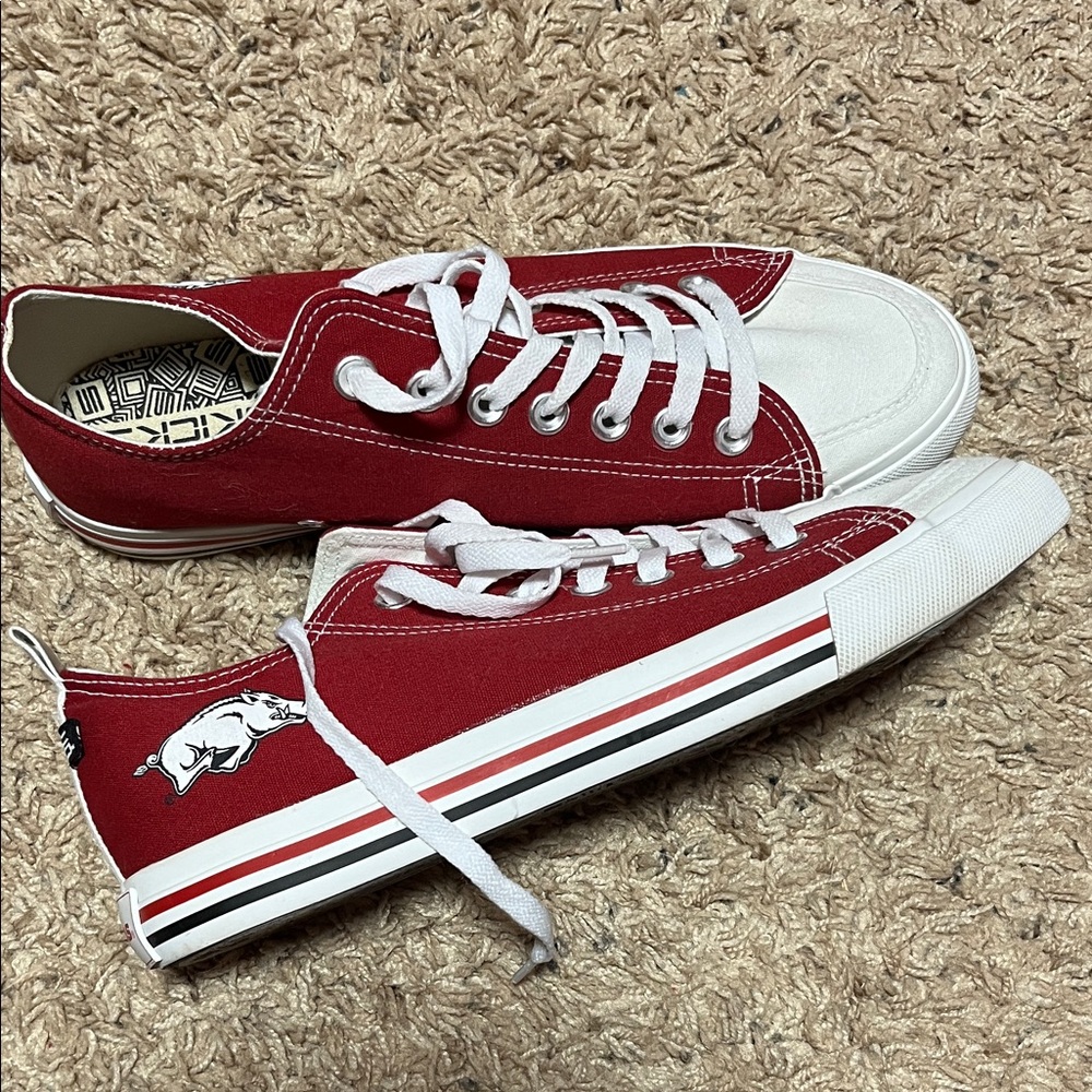 Arkansas Razorbacks sneakers